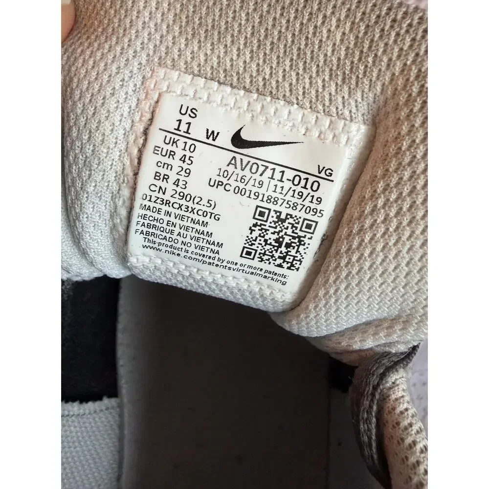 Nike Vapor Baseball Cleats Black White Men's US 11 Wide AV0711-010